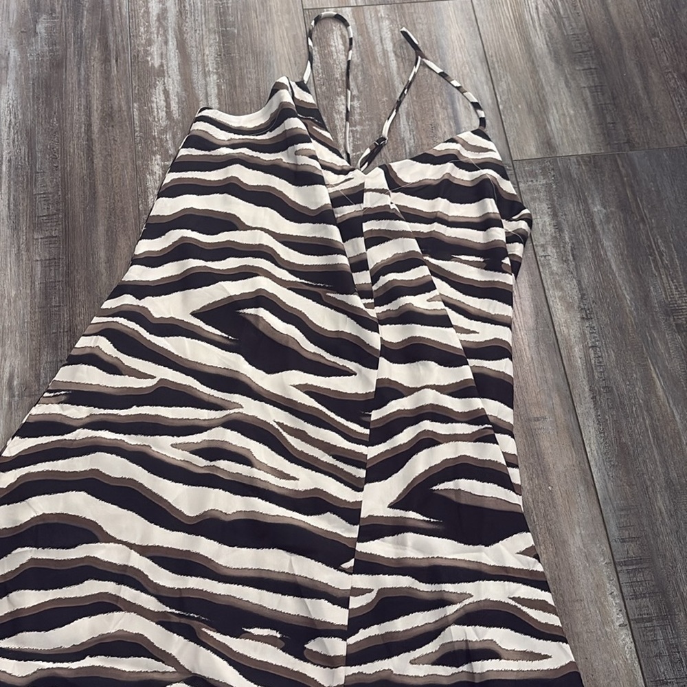 NWT! Banana Republic Silky Twill Maxi Dress XL - Picture 8 of 9
